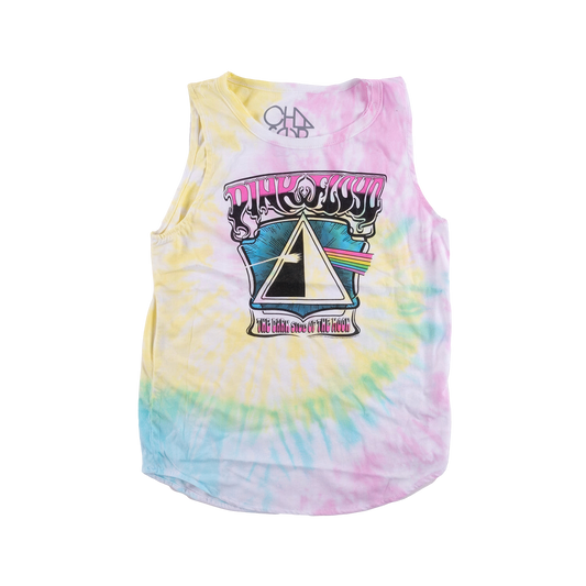 Pink Floyd DSOTM Tie Dye Girls Tank