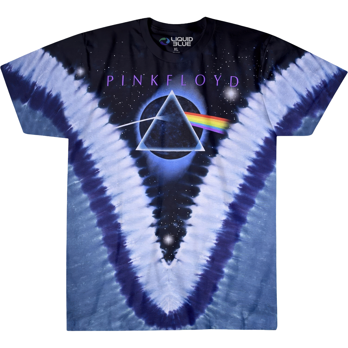 Pink Floyd Pyramid V Tie-Dye T-shirt