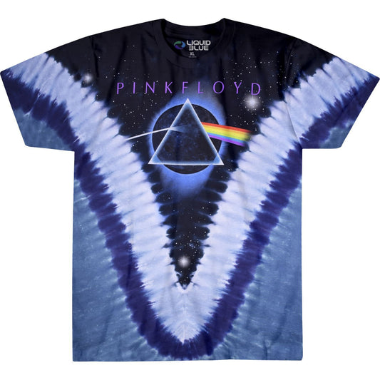 Pink Floyd Pyramid V Tie-Dye T-shirt