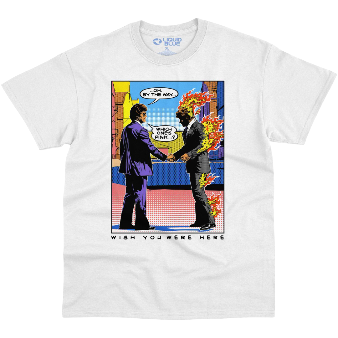 Pink Floyd WYWH Pop Art White T-shirt