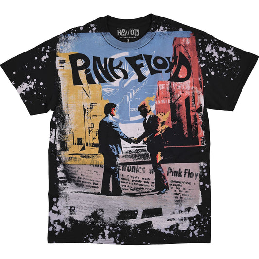 Pink Floyd Wish You Were Here Havok Black T-Shirt