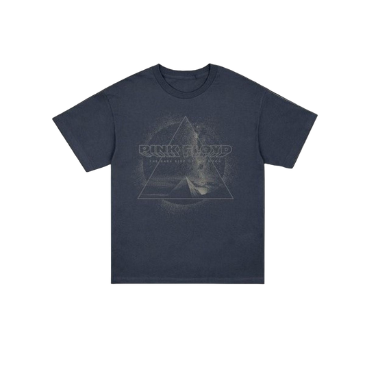The Dark Side of The Moon Navy Pyramid T-Shirt