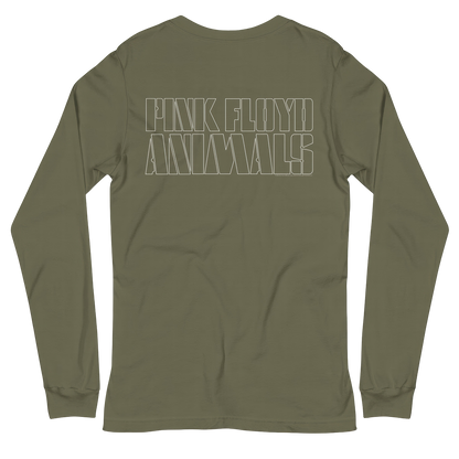 Pink Floyd Animals Bacon On The Table Long Sleeve Shirt