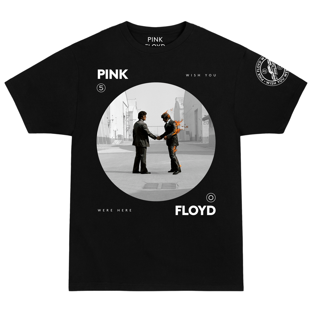 Wish You Were Here 50th Cover T-Shirt | Pink Floyd Official