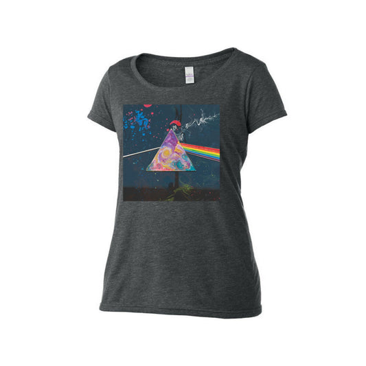 Prism Variations: Women's Swirl Scoop Neck