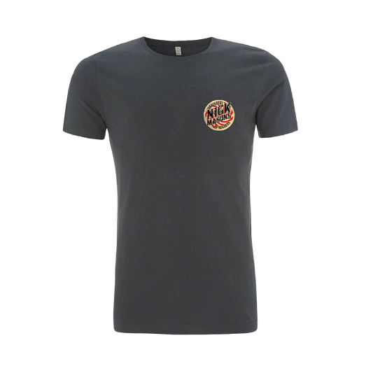 Nick Mason's Saucerful Of Secrets Tour Left Logo Grey Tour T-Shirt