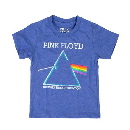 Pink Floyd The Dark Side of the Moon Heather Blue Kids T-Shirt