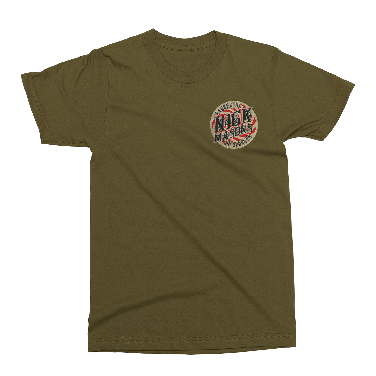 2019 Saucerful of Secrets Tour Pocket Print Dateback T-Shirt
