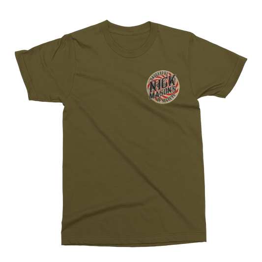 2019 Saucerful of Secrets Tour Pocket Print Dateback T-Shirt