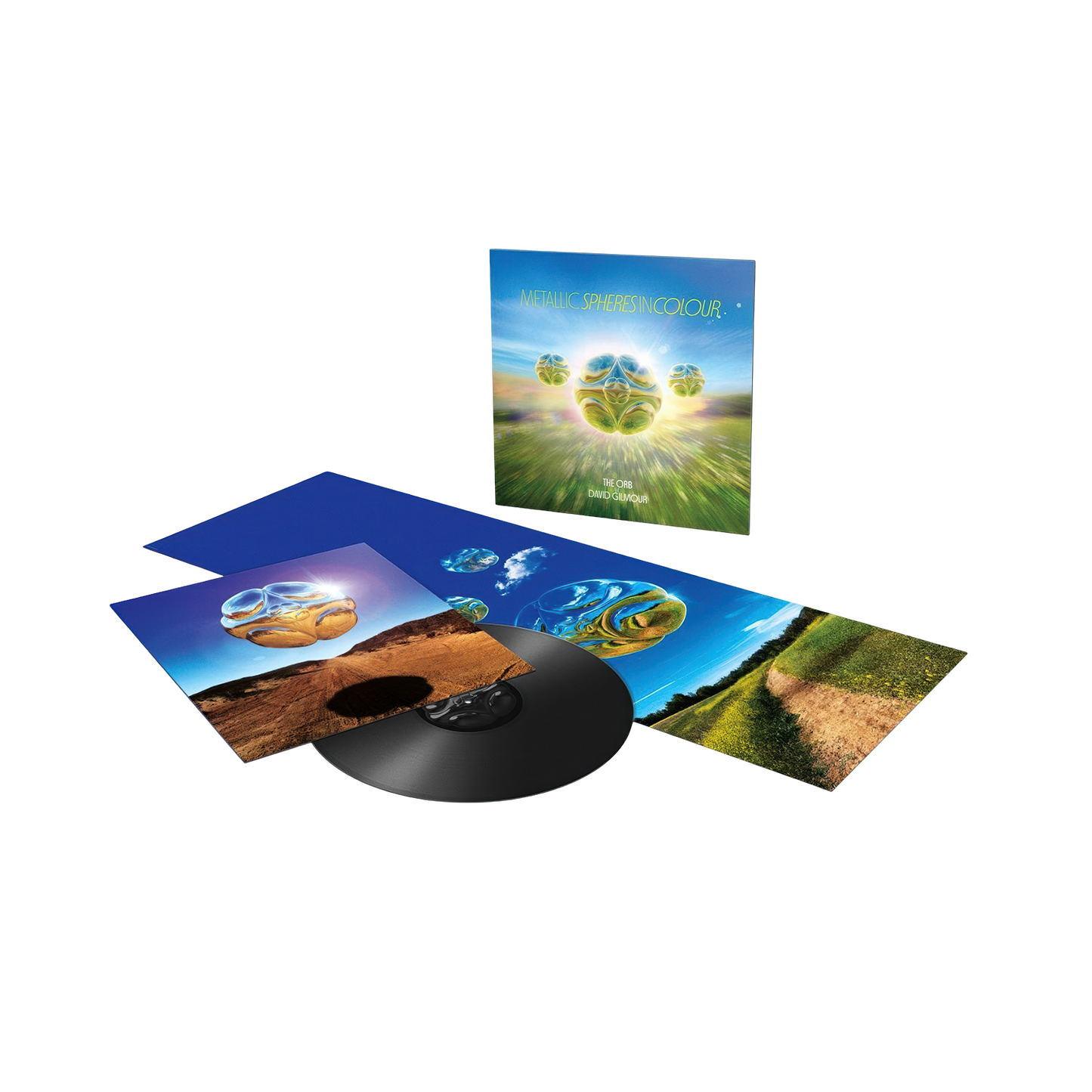 The Orb and David Gilmour - Metallic Spheres In Colour LP