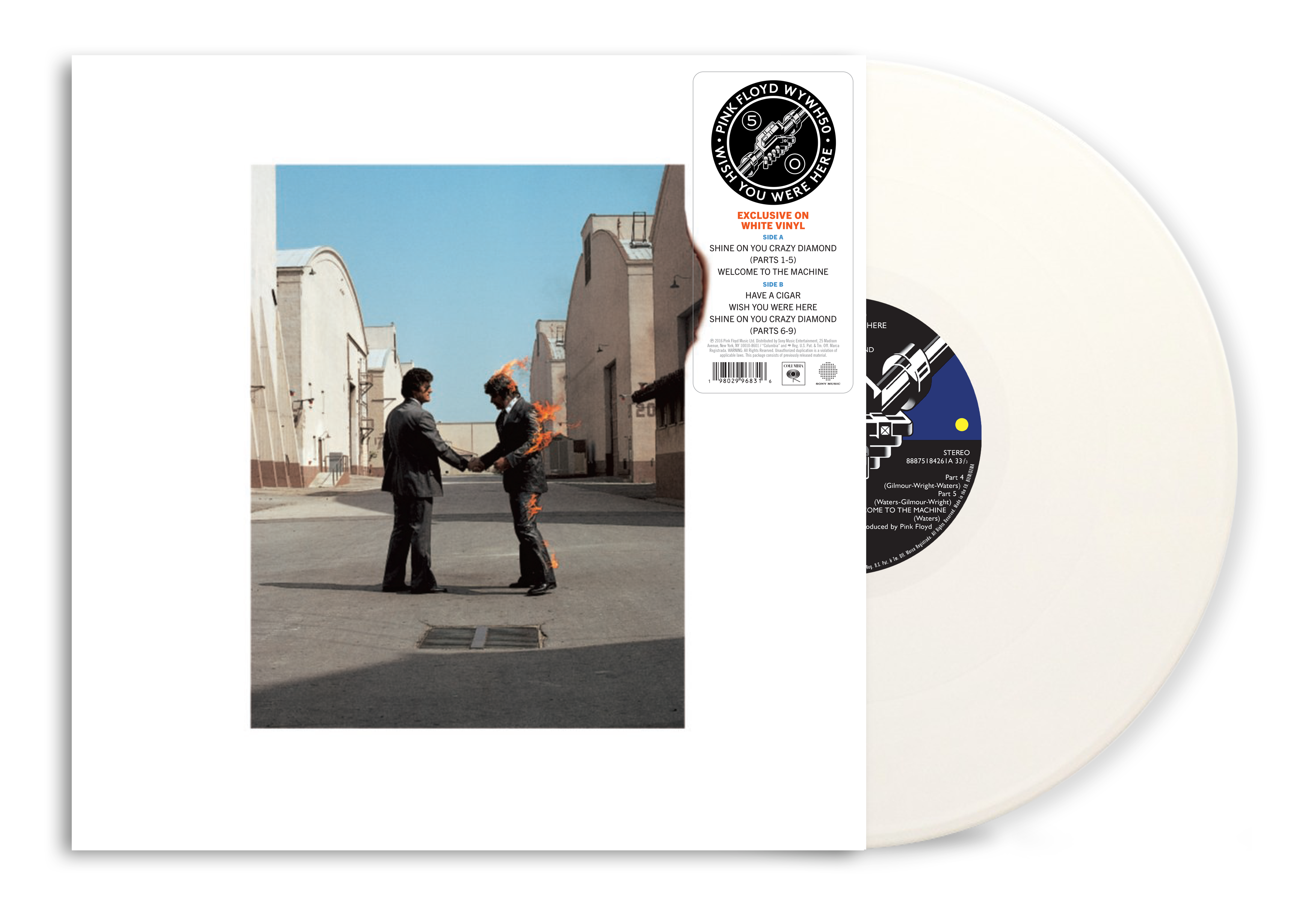 Pink Floyd – Wish You Were Here (White Vinyl) | Official Store