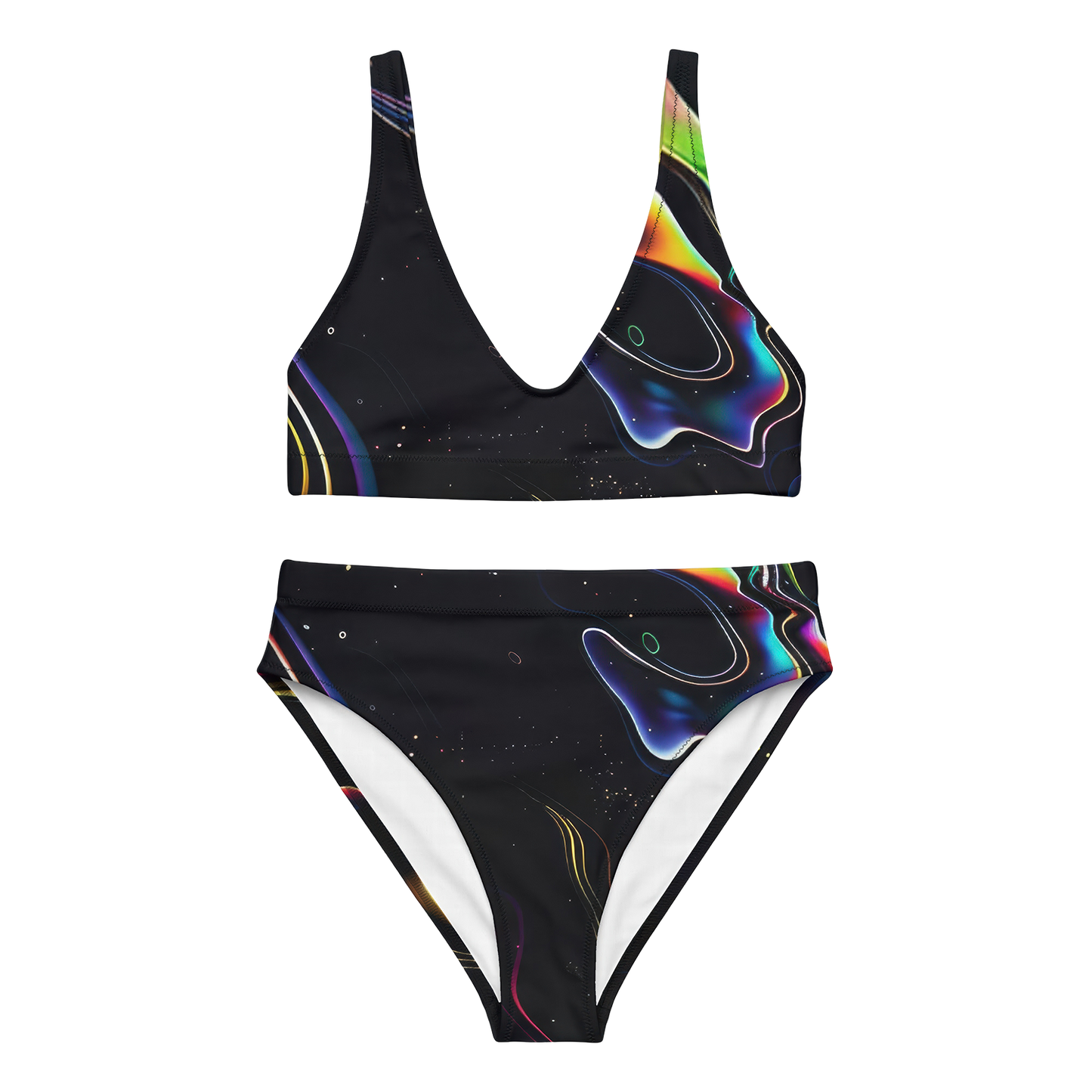 Shine On High-Waisted Bikini