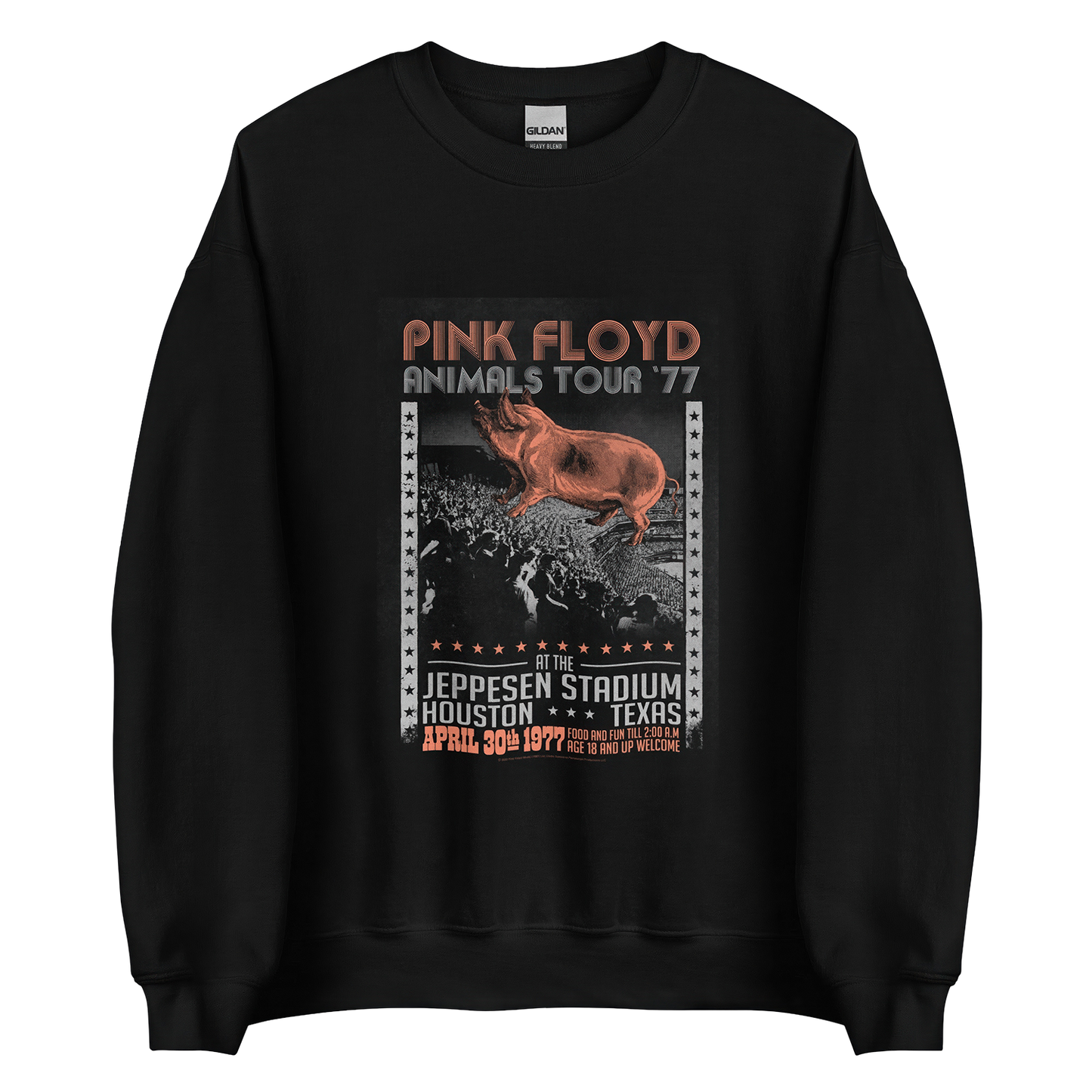 Pink Floyd Animals Tour '77 Crewneck Sweatshirt