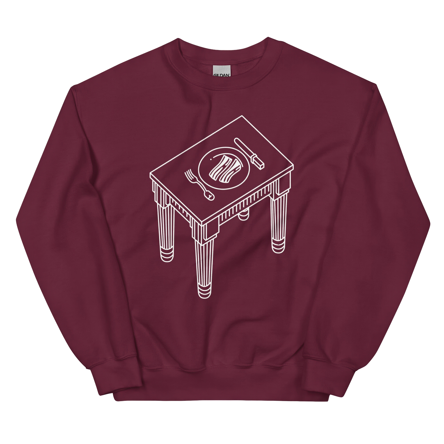 Pink Floyd Animals Bacon On The Table Crewneck Sweatshirt